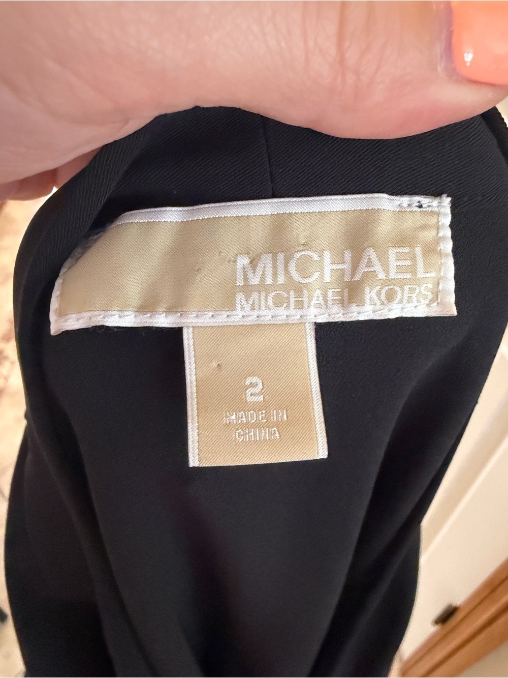 Michael Michael Kors Sleeveless Wrap Dress – Size 2 (Fits Like 2-4) – EUC - Picture 5 of 6